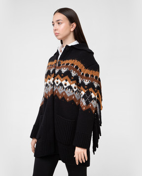 Ermanno Scervino Кардиган с узором и бахромой D395D704KLC
