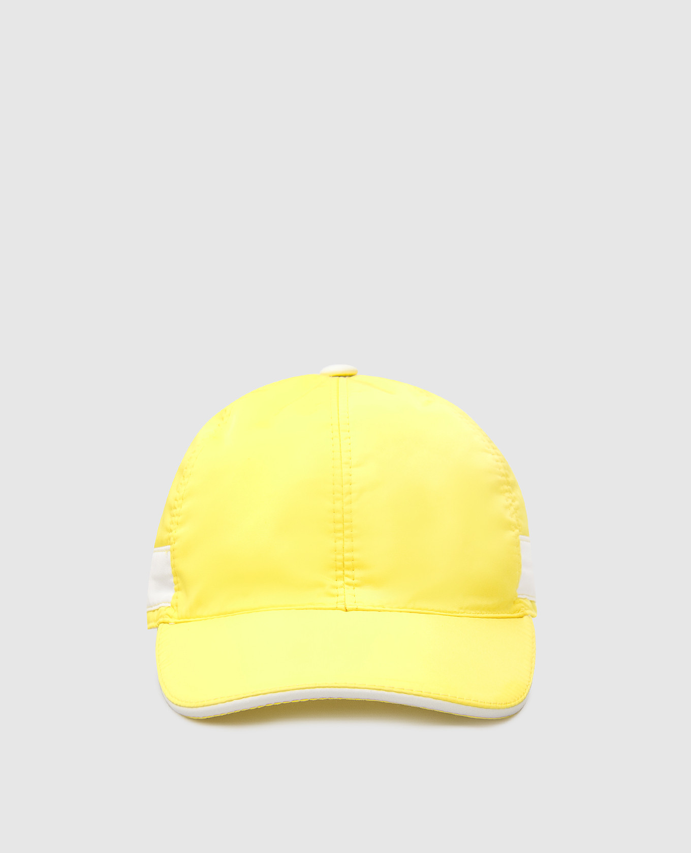 Детская желтая кепка с логотипом