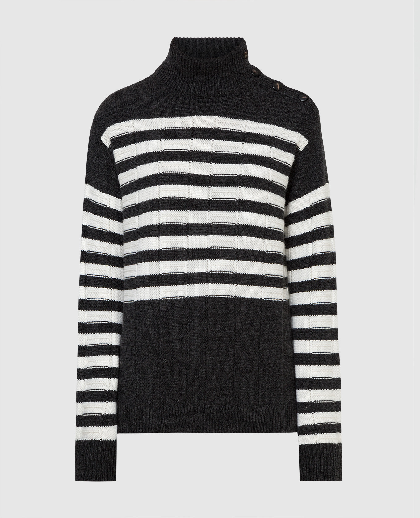 Темно-серый свитер из кашемира