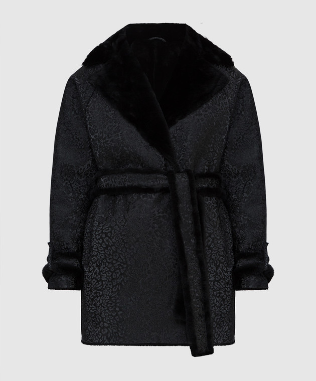 Rindi Черное пальто 365SH020