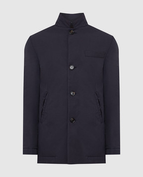 Brunello Cucinelli Темно-синяя куртка MQ4206449