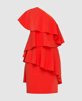 Lanvin Коралловое платье RWDR215U4076