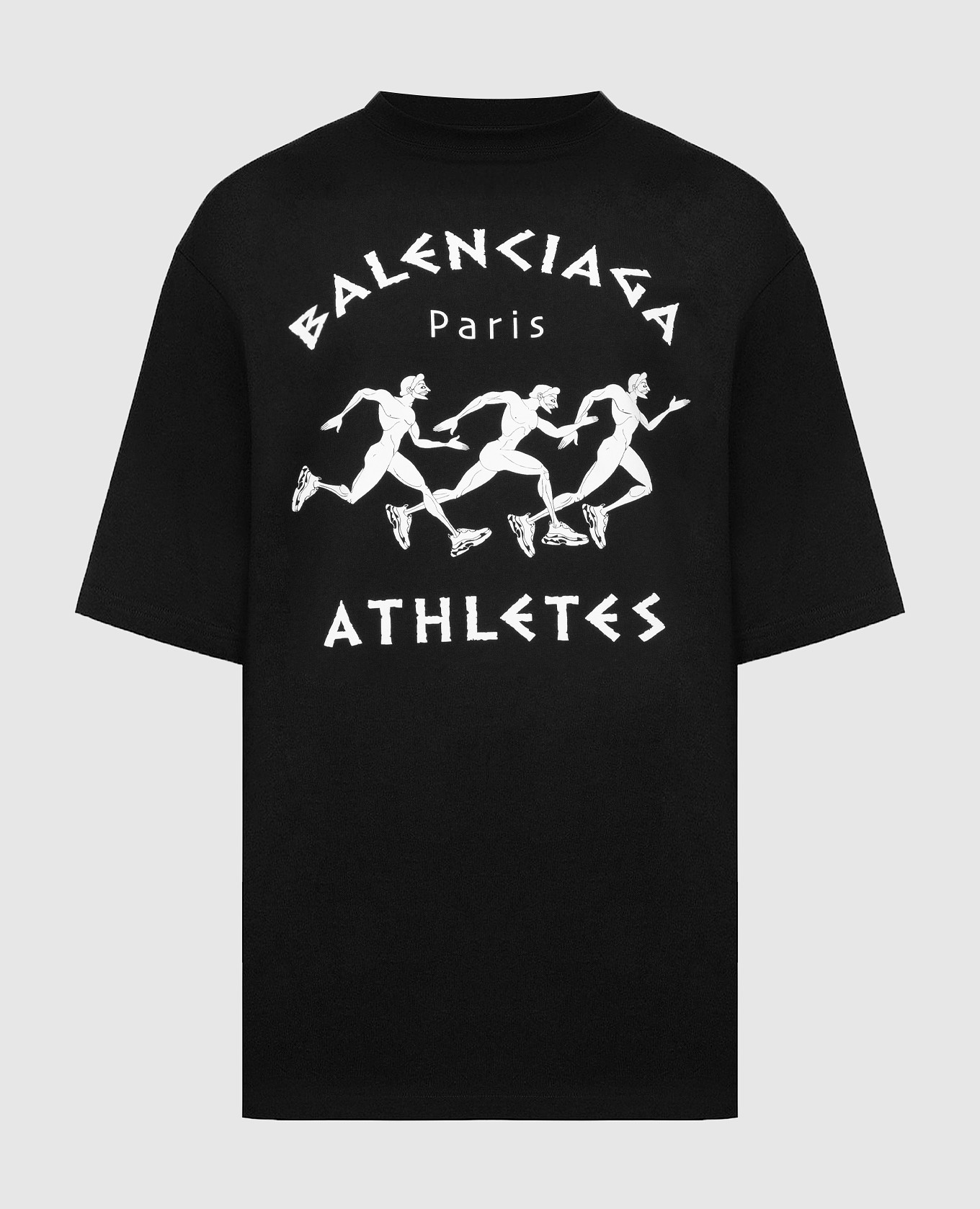 

Черная футболка Balenciaga, Черный, Футболки