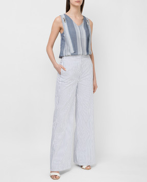 Victoria by Victoria Beckham Белые брюки TRVV070A