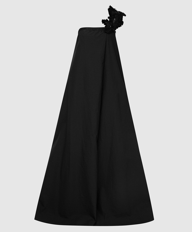 Brunello Cucinelli Темно-сіру сукню максі M0F79AV473