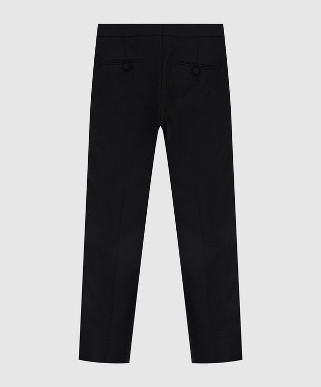 Stefano Ricci Children's trousers in wool and silk Y2T2600001T00061 image 2