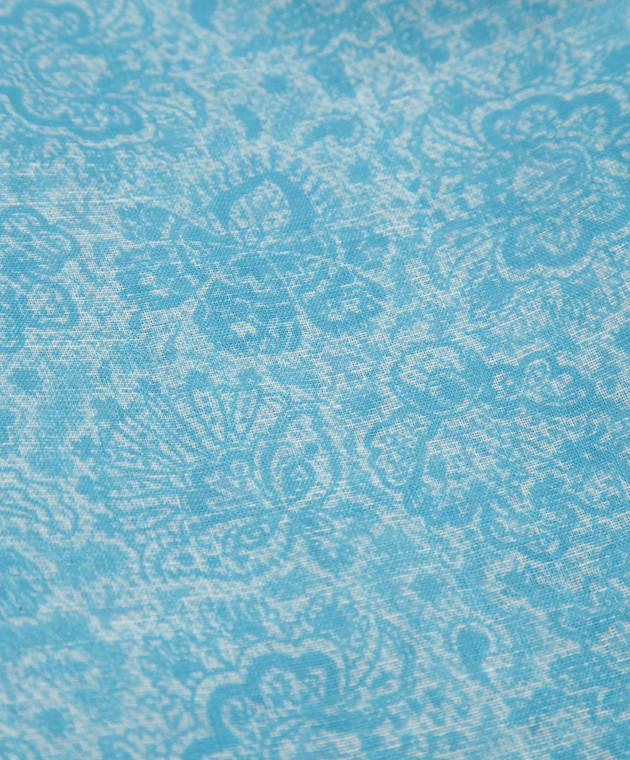 ISAIA Блакитний шарф SC0087Z0047 зображення 3