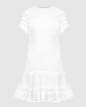 Ermanno Scervino Белое платье D342Q356TUG