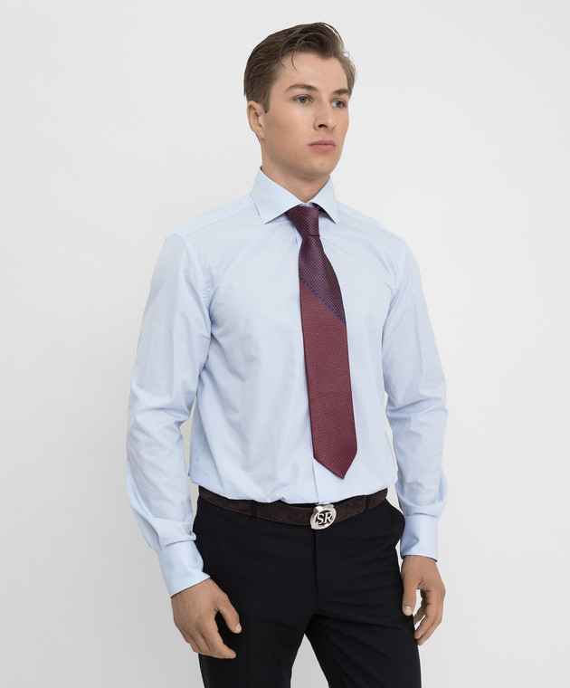 Stefano Ricci Шелковый галстук в узор CXDD41072 изображение 2