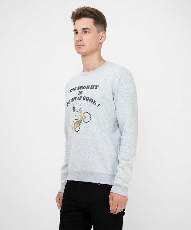 Saint Laurent Sweatshirt with print 664350Y36HT image 3