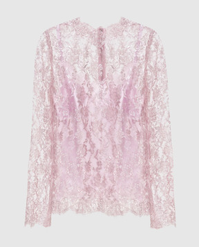 Dolce&Gabbana Розовая блуза F74D2THLM07