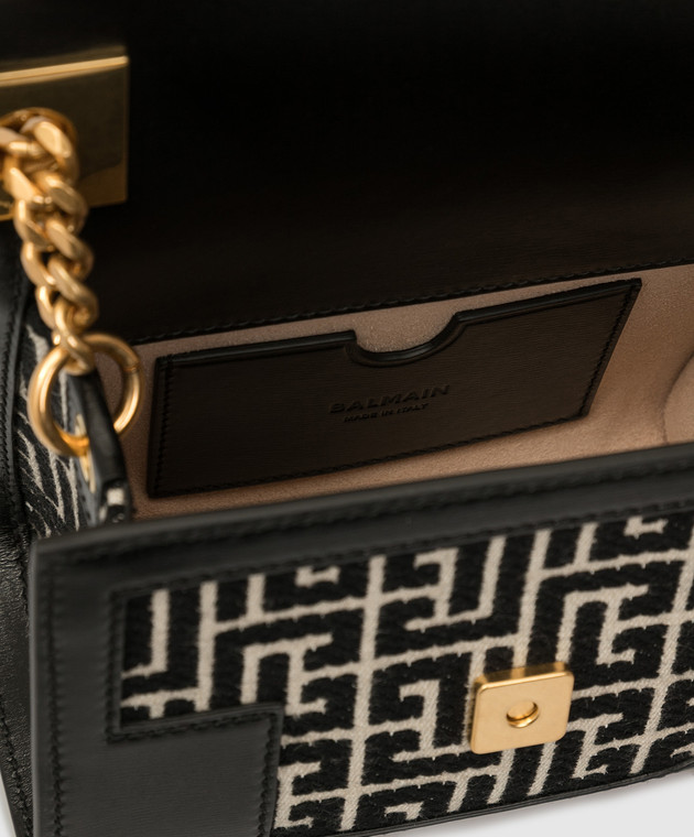 Balmain Сумка мини с жаккардовым узором WN1BJ651TJGH изображение 4