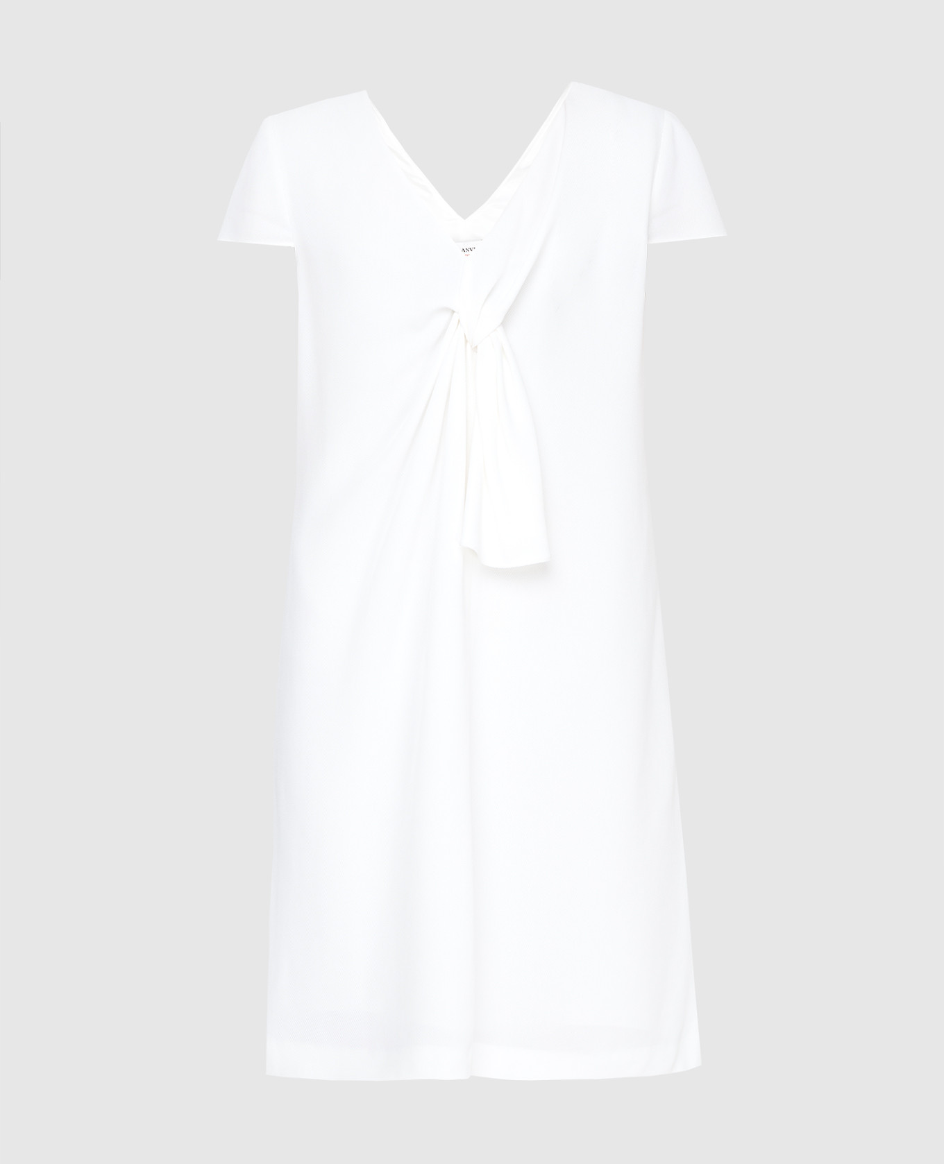 Белое платье Lanvin