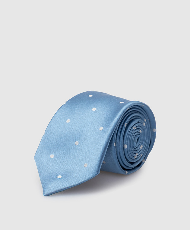 Stefano Ricci Дитяча шовкова краватка у візерунок YCCX74168