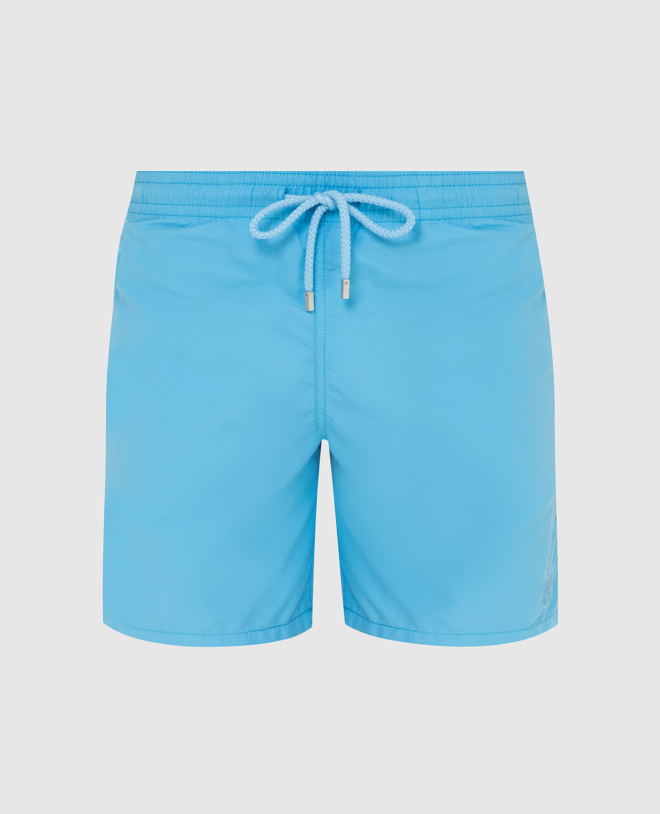 

Голубые плавательные шорты Mooreа с вышивкой, Голубой, Плавательные шорты