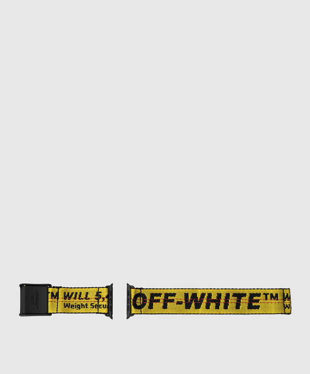 Off-White Ремень Iwatch 2.0 с логотипом OWZG068F21FAB001