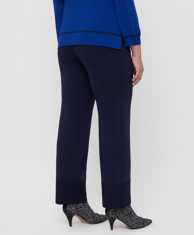 Marina Rinaldi Темно-синие брюки UMA изображение 4