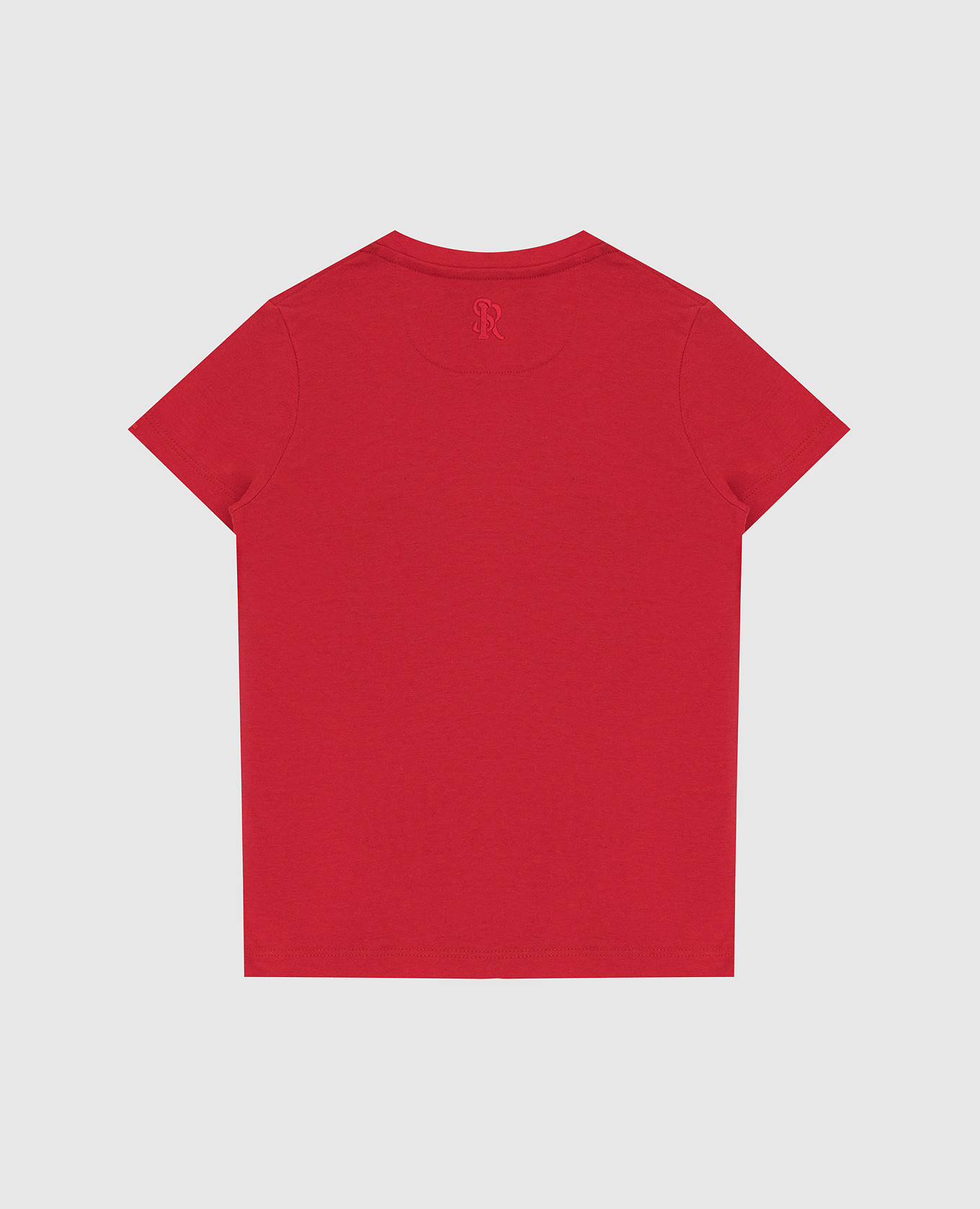 Stefano Ricci Детская красная футболка с вышивкой YNH7400130803 изображение 2