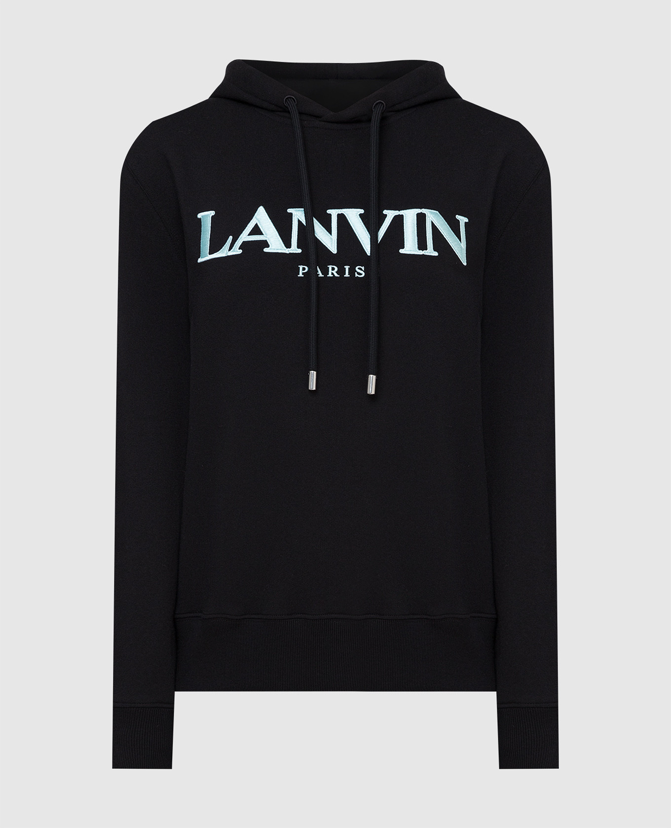 新品未使用LANVIN in Blewブラック クロップドパーカー LANVIN en Bleu