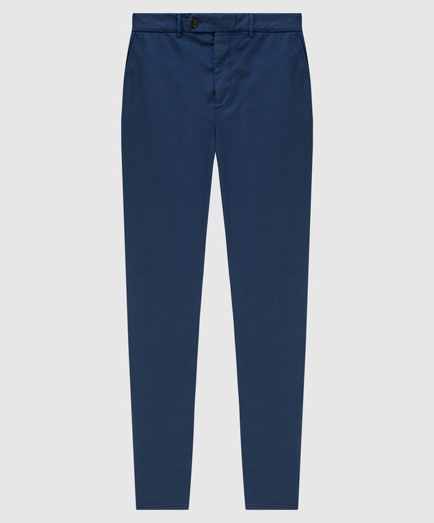 Brunello Cucinelli Синие брюки M289LT1150st