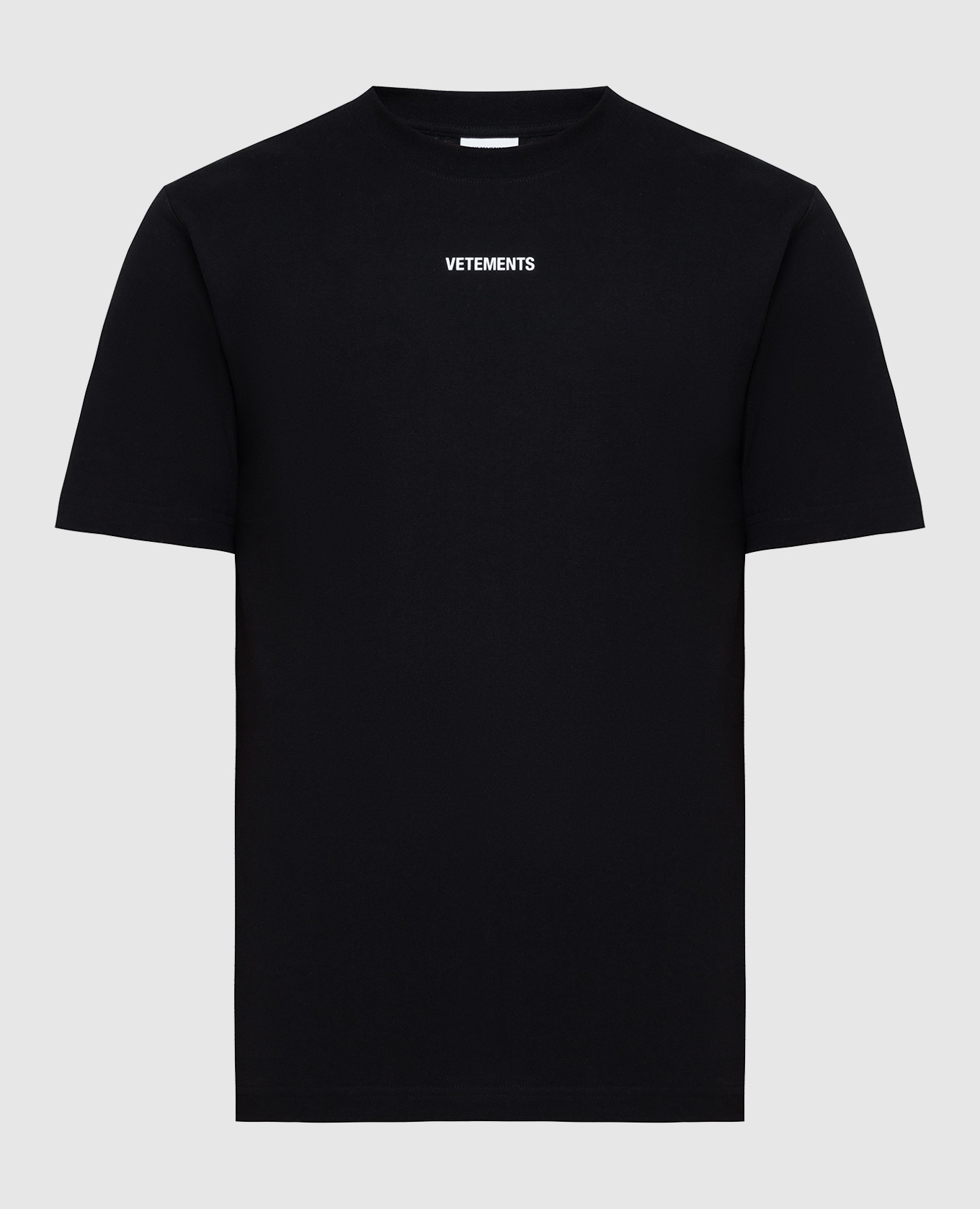 

Черная футболка Vetements, Черный, Футболки