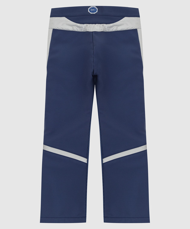 Stefano Ricci Children's blue ski pants YAT6S00030HN0004 image 2