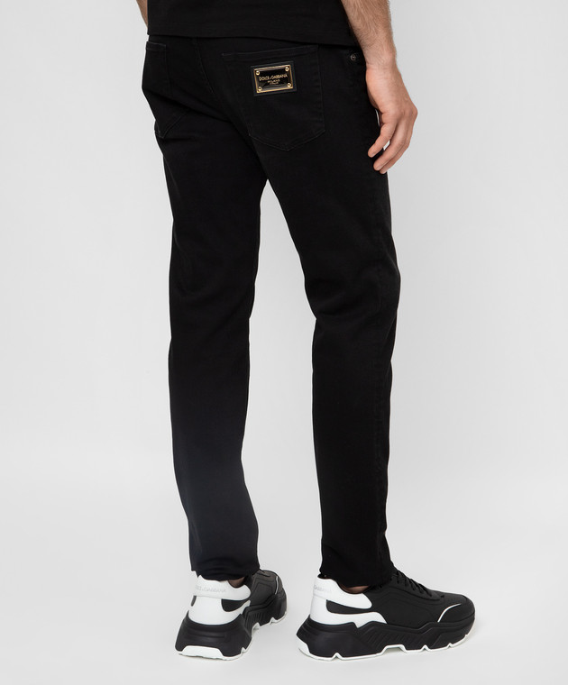 Dolce&Gabbana Чорні джинси слім GWNDCDG8EF6 зображення 4