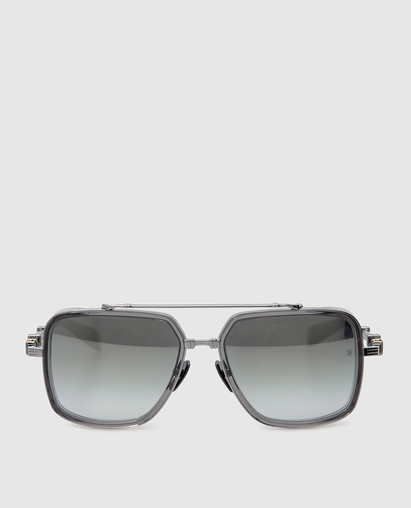 

Квадратные солнцезащитные очки "Officier", Серебристый, Солнцезащитные очки