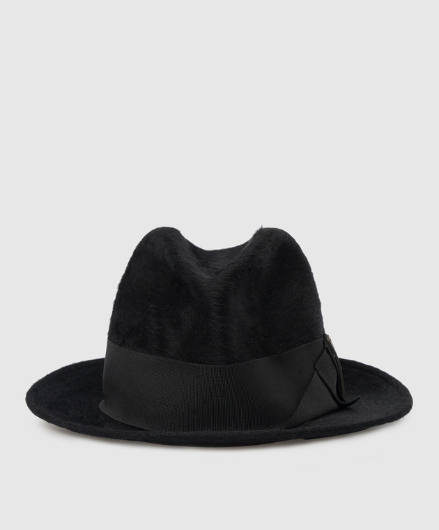 Peserico Черная шляпа из меха S36087C009850