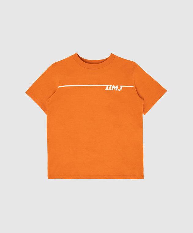 Transistor Opmærksom Mountaineer It's in my jeans - Children&#39;s orange printed t-shirt IIMJ buy at Symbol