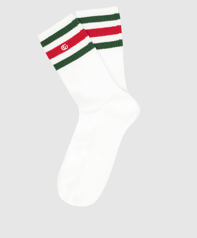 Gucci Детские носки с вышивкой логотипа 4595324K667