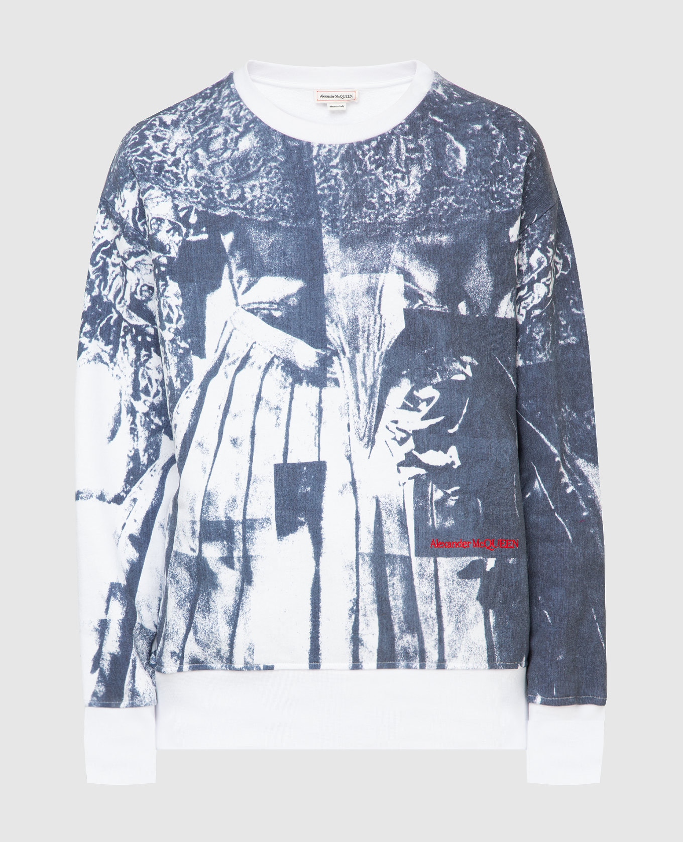 

Синий свитшот Alexander McQueen, Худи и свитшоты