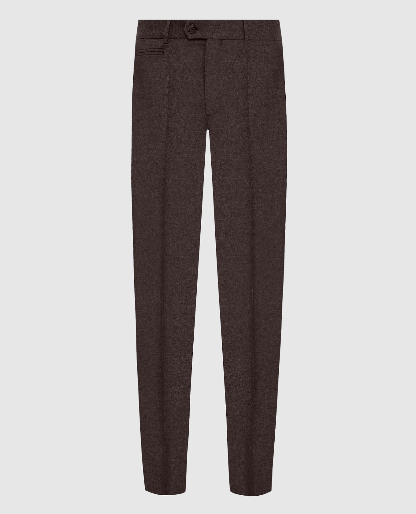 

Темно-коричневые брюки Stefano Ricci, Тёмно-коричневый, Повседневные брюки casual