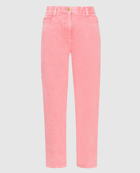 Balmain Розовые джинсы VF15700D090