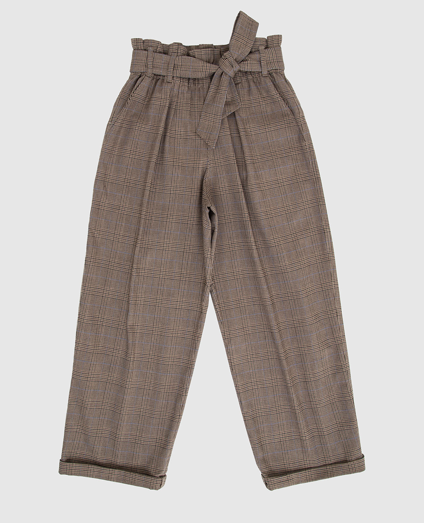 

Детские темно-бежевые брюки, Бежевый, Повседневные брюки casual