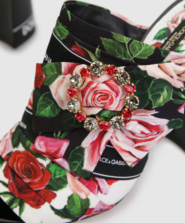 Dolce&Gabbana Черные мюли CR0750AZ718 изображение 5
