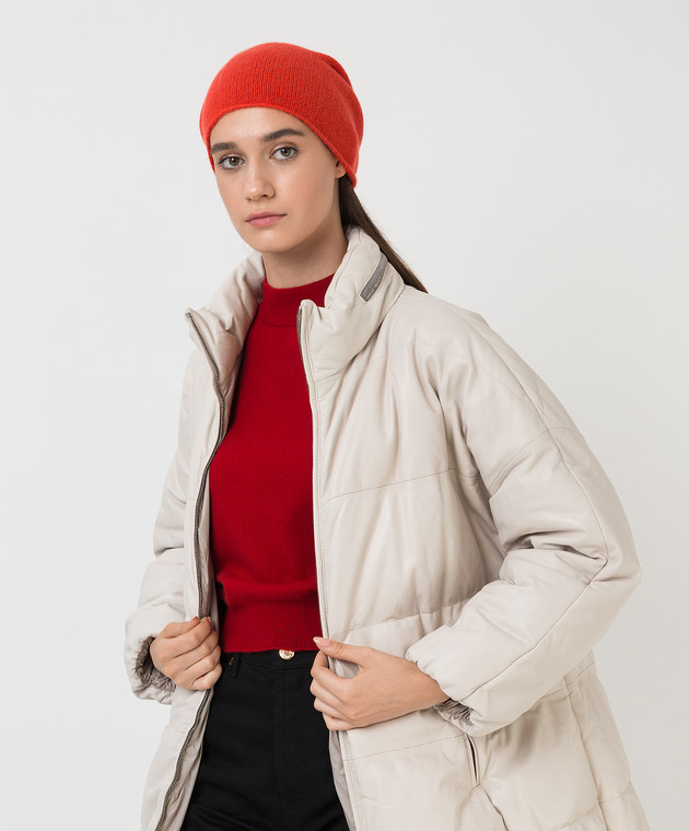 Allude Coral cashmere hat 21511246 image 2