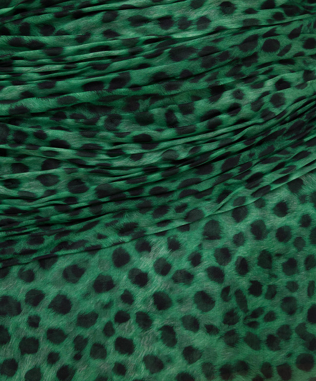 Ermanno Scervino Зелену сукню з шовку D362Q320EDZ зображення 5