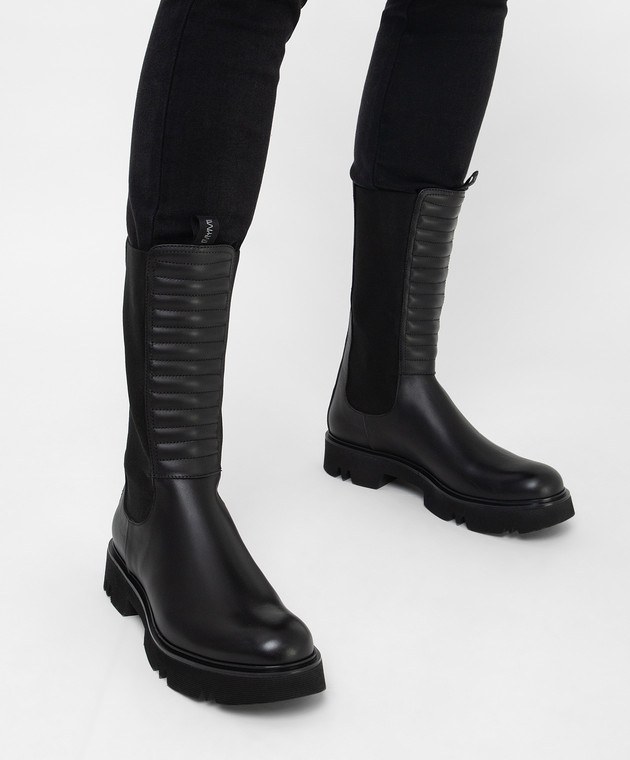 MYM Ian black leather boots IAN image 2