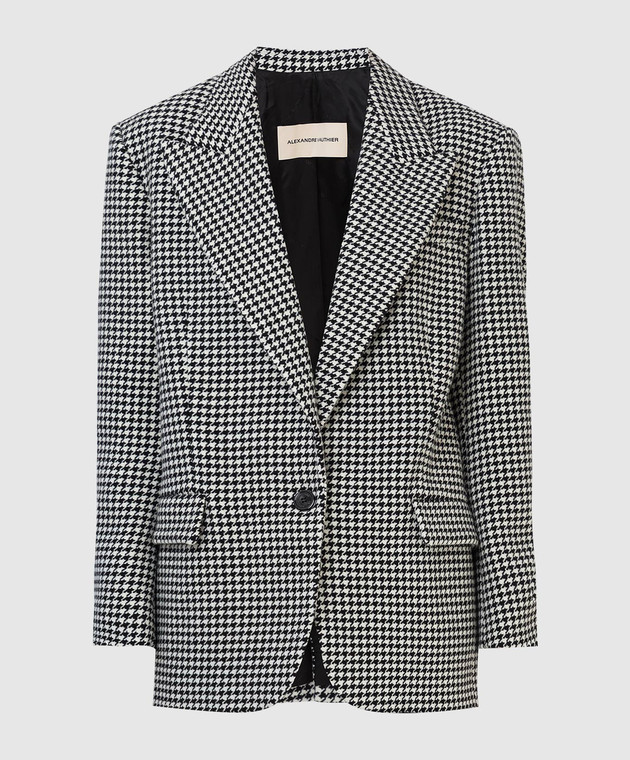 ALEXANDRE VAUTHIER Patterned wool and cashmere jacket 213JA12561505