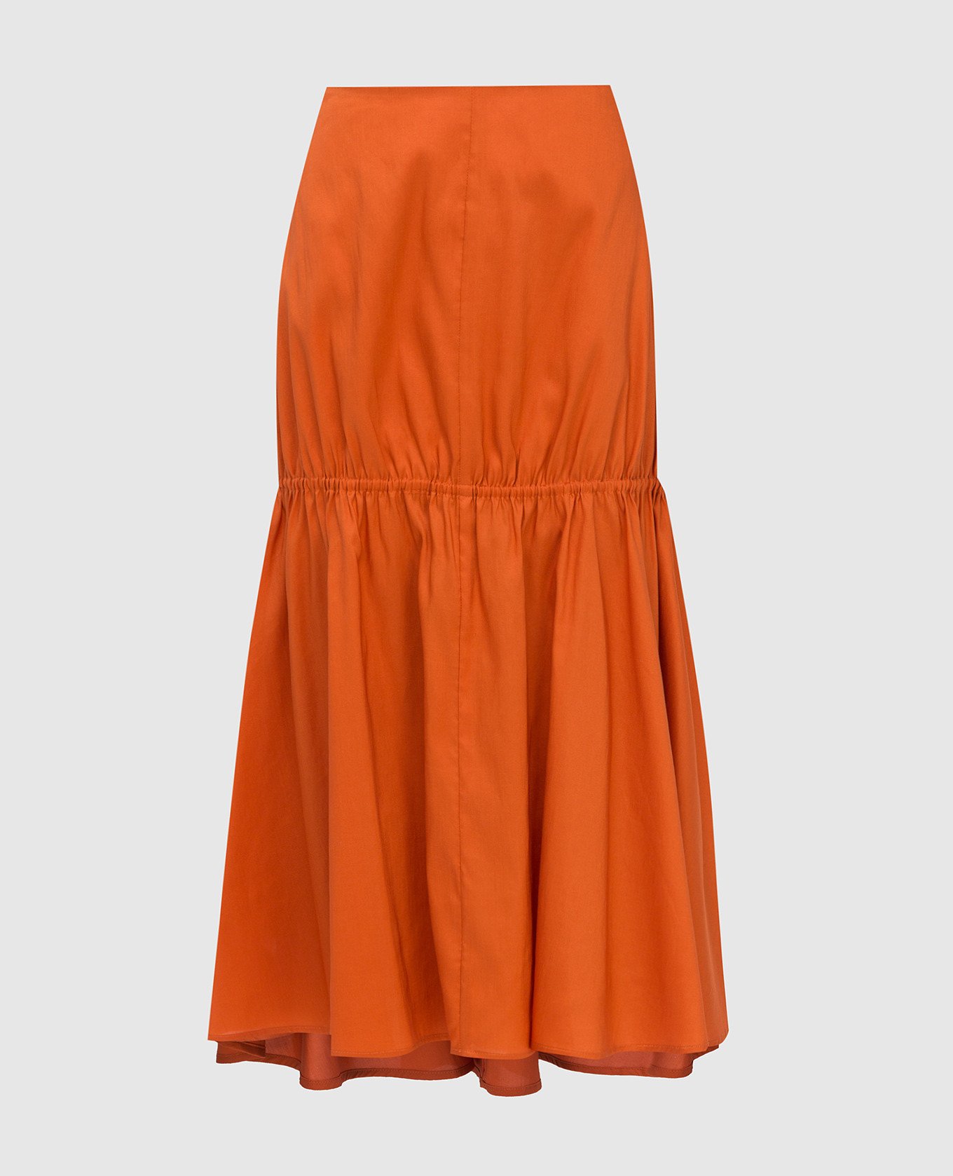 Оранжевая юбка