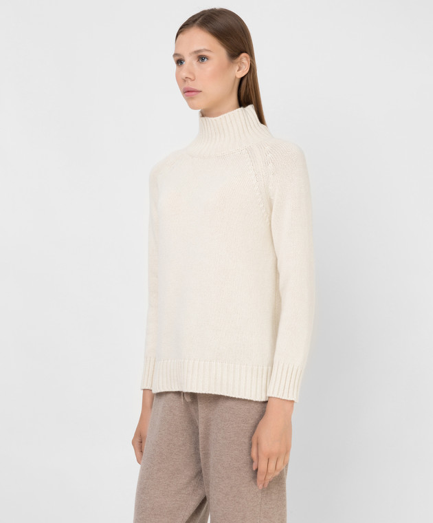 Max Mara Weekend Светр Feriale з кашеміру з розрізами FERIALE зображення 3