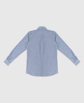 Stefano Ricci Детская синяя рубашка YC002319LJ1600
