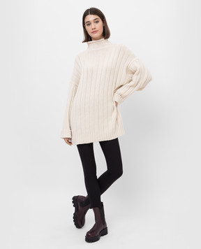 The Row Черные брюки Sovino из шерсти 5922W2119