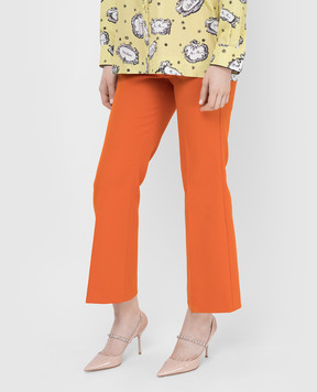 Max Mara Sportmax Помаранчеві штани Palmizi PALMIZI