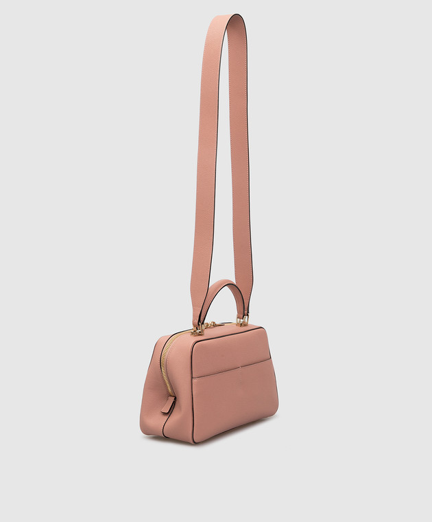 Valextra Розовая кожаная сумка WBSS0017 изображение 3