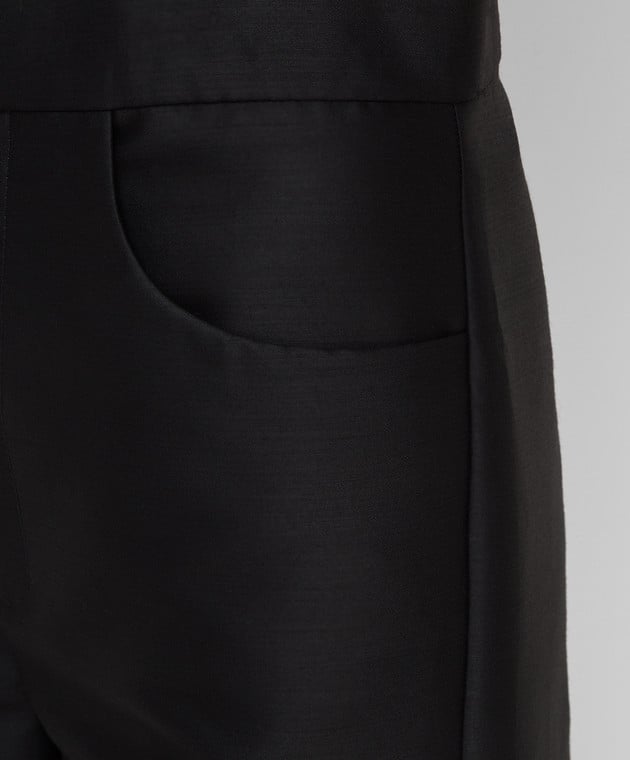 Toteme Черные брюки FLAIR194229716 изображение 5