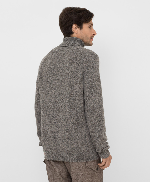 Peserico Серый свитер из альпаки R59046F0509129 изображение 4
