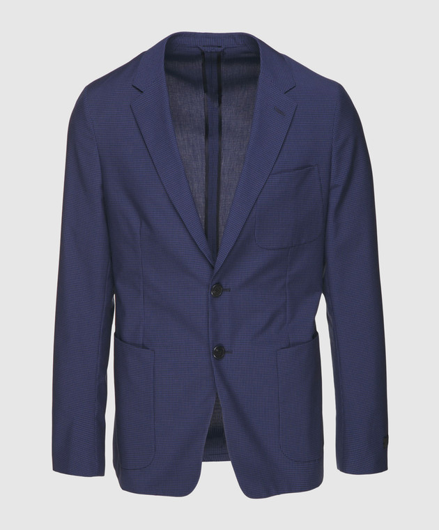 Prada Синий пиджак UGF003