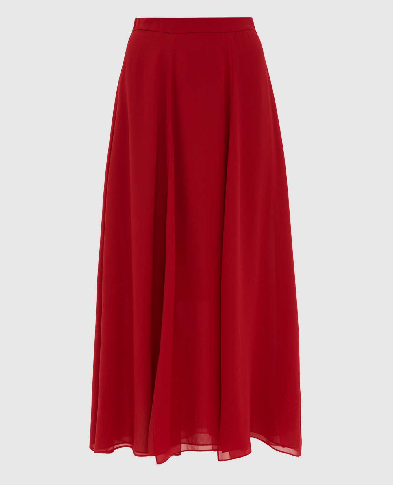 

Красная юбка из шелка Max Mara, Красный, Юбки Миди